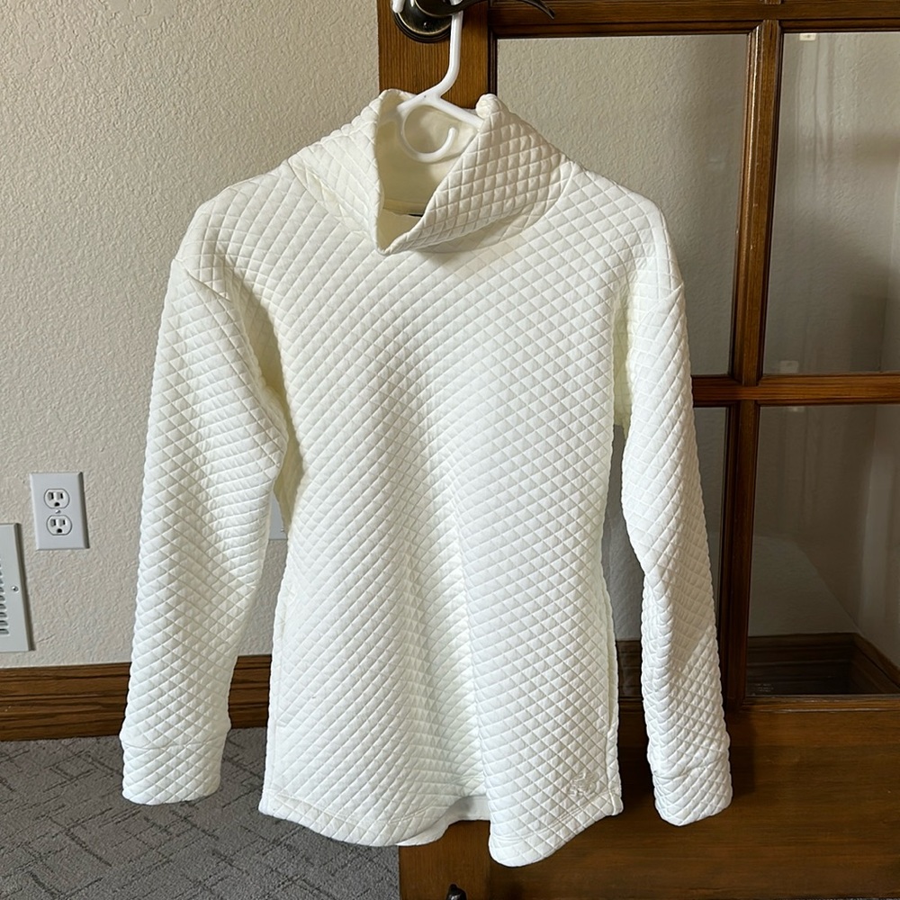 New Balance Heatloft Tunic, Cream, XS, VGUC
